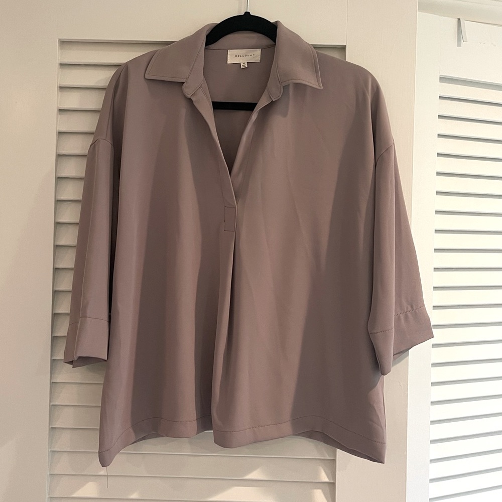 Collared blouse